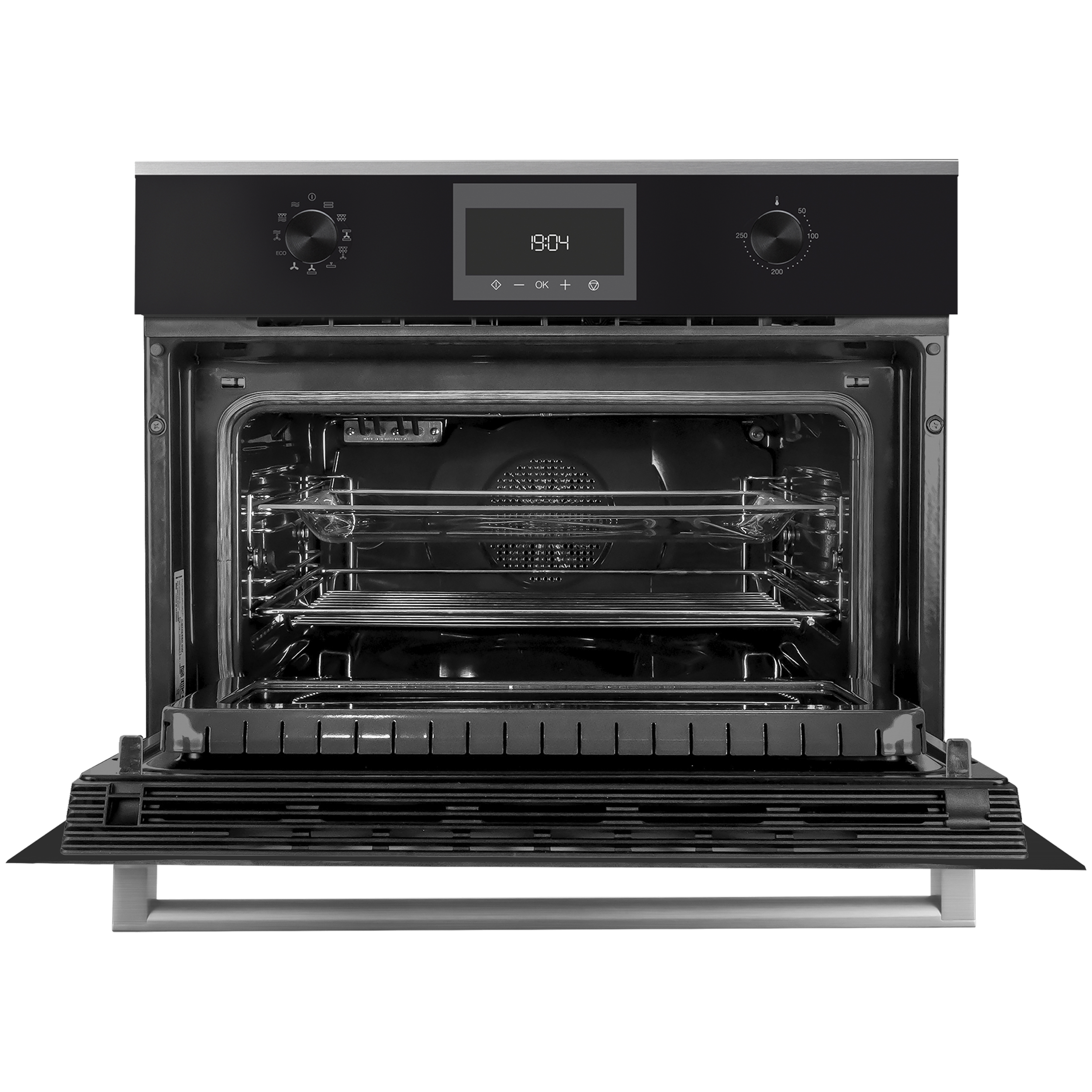 Компактный духовой шкаф с микроволнами Kuppersbusch CBM 6330.0 S1 Stainless Steel