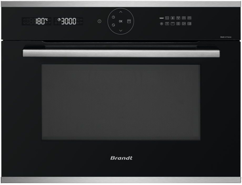 Встраиваемая комбинированная микроволновая печь BRANDT BKC7153LX