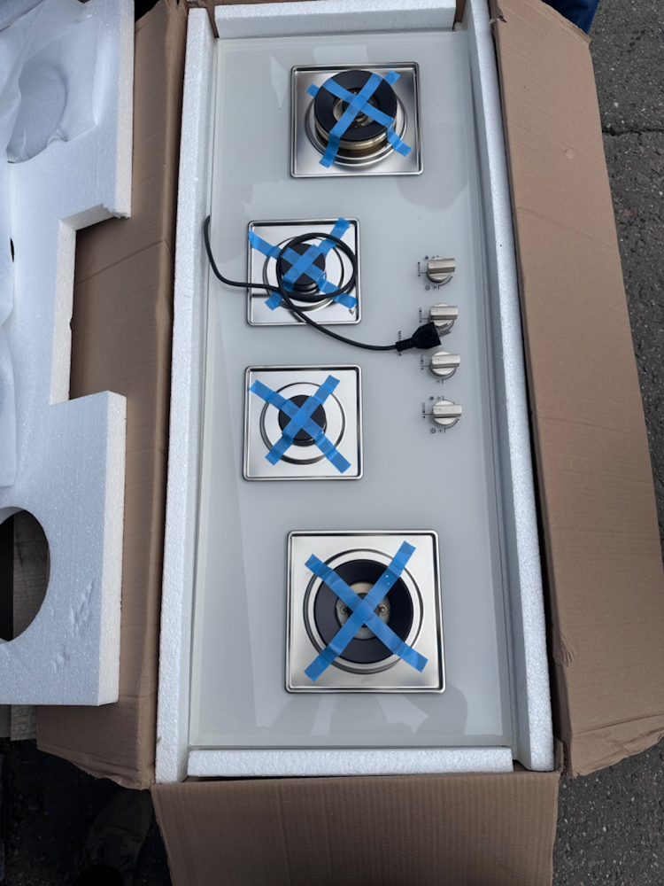 Газовая варочная панель Fulgor Milano FCH 1124 G 2DWK WH